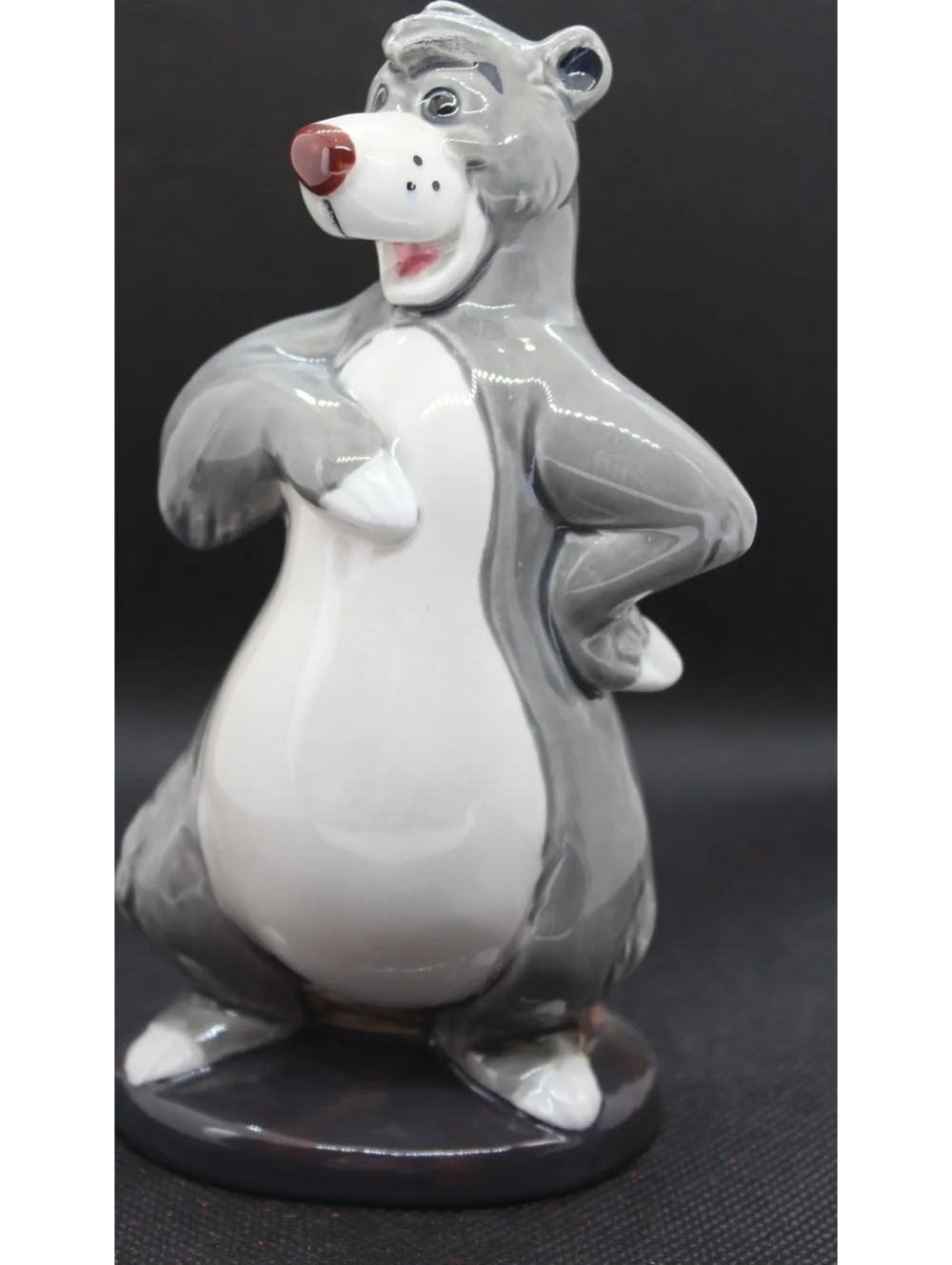 Vintage 1967 Disney Japan The Jungle Book Baloo The Bear Porcelain Figurine 5